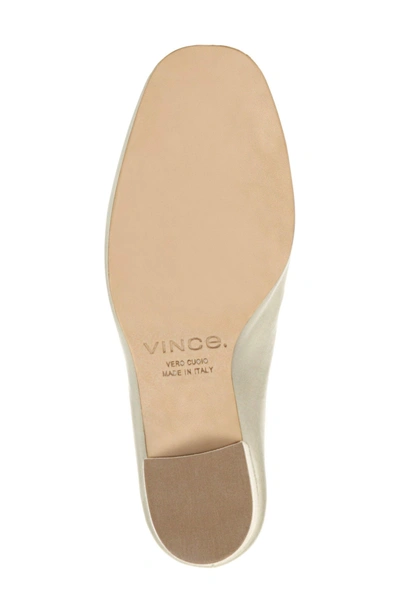 Shop Vince Faris Mule In Silver Sage