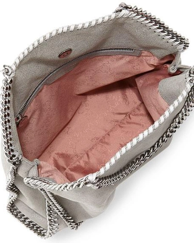 Stella Mccartney 3 Chain Falabella Tote Bag In Gray