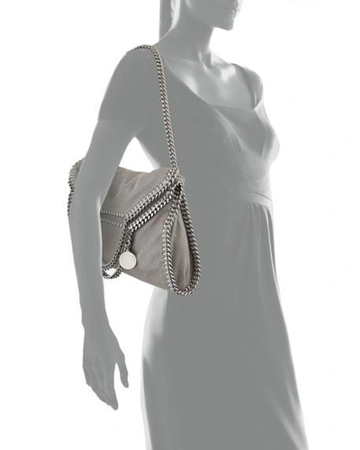 Stella Mccartney 3 Chain Falabella Tote Bag In Gray