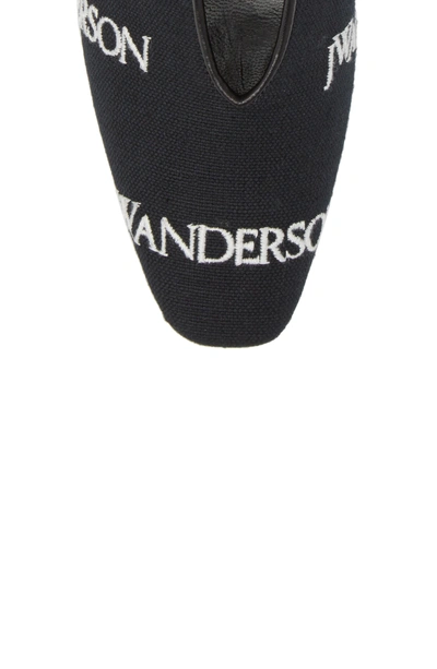 Shop Jw Anderson Cylinder Heel Pump In Black