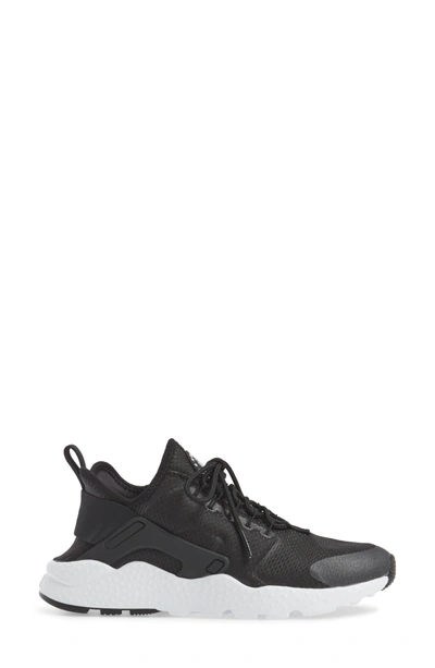 Shop Nike Air Huarache Sneaker In Black/ Black/ Black/ White