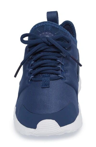 Shop Nike Air Huarache Sneaker In Navy/ Diffused Blue