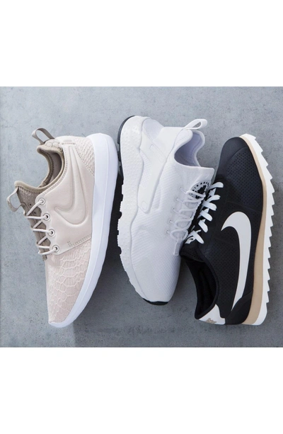 Shop Nike Air Huarache Sneaker In White/ White/ White/ Black