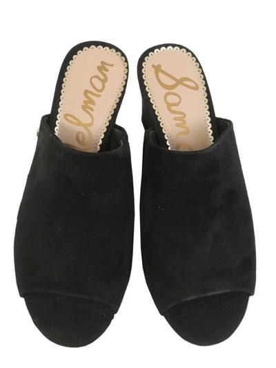 Shop Sam Edelman Rheta Mules Sandals In Nero