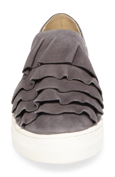 Shop Seychelles Quake Slip-on Sneaker In Grey Suede