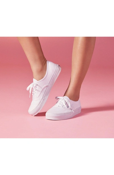 Shop Vans 'authentic' Sneaker In Silver Pine/ True White