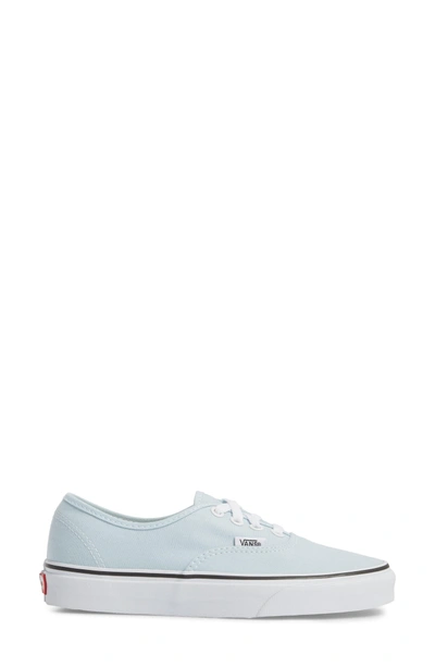 Shop Vans 'authentic' Sneaker In Baby Blue/ True White