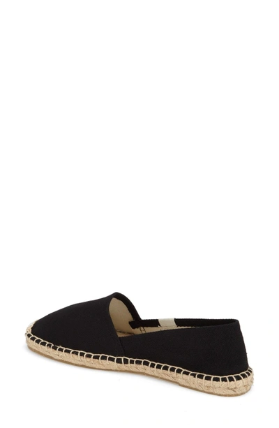 Shop Soludos 'original Dali' Espadrille Slip-on In Black Canvas