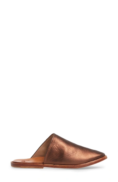 Shop Beek Seagull Mule In Copper Leather