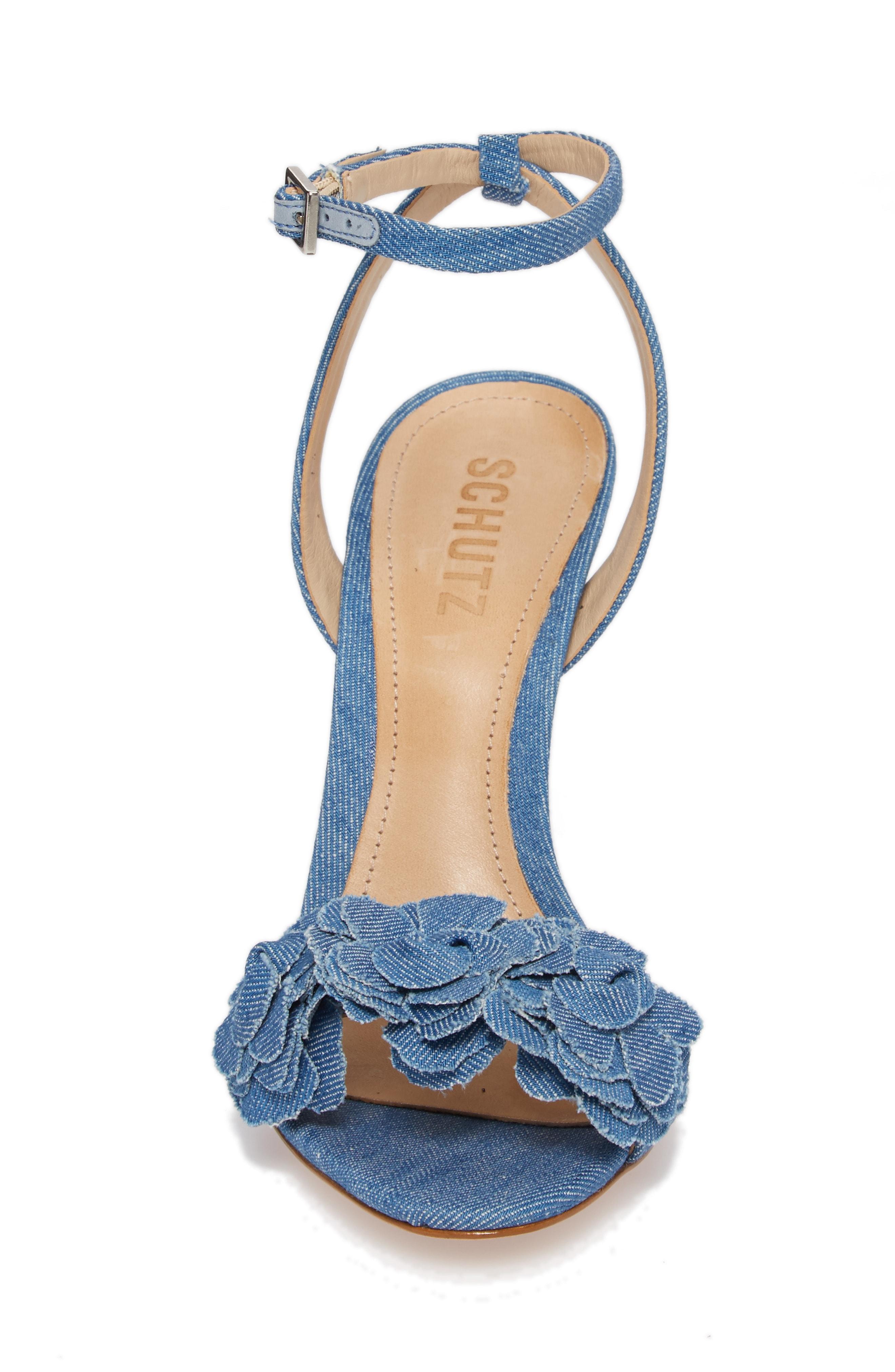 pale blue sandals