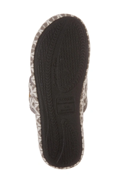 Shop Acorn Summerweight Slipper In Ash Tribal