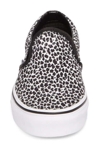 Shop Vans Classic Slip-on Sneaker In Black/ White