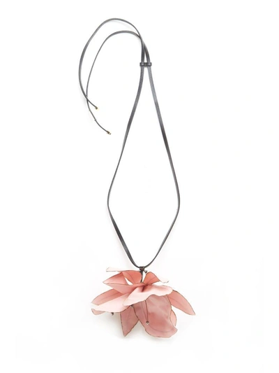 Shop Marni Necklace In Pink
