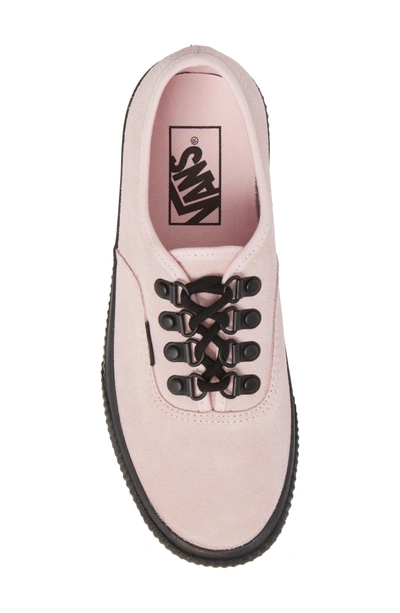 Shop Vans 'authentic' Platform Sneaker In Chalk Pink/ Black