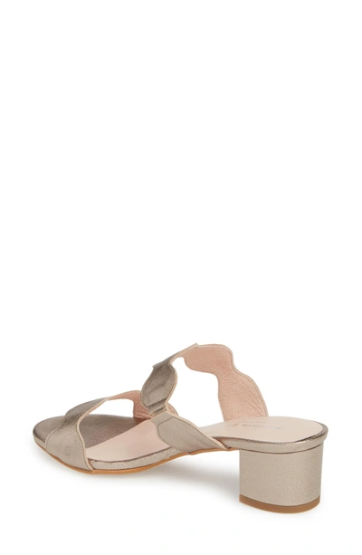 Shop Patricia Green Palm Beach Slide Sandal In Bronze Leather