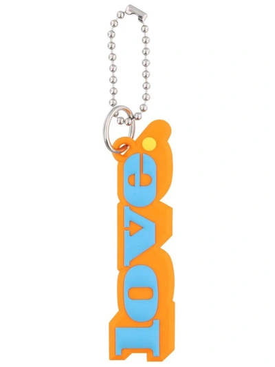 Shop Marc Jacobs Love Bag Charm In Turquoise Multi