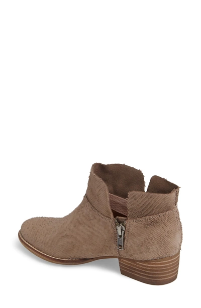 Shop Seychelles Snare Towel Bootie In Taupe Suede