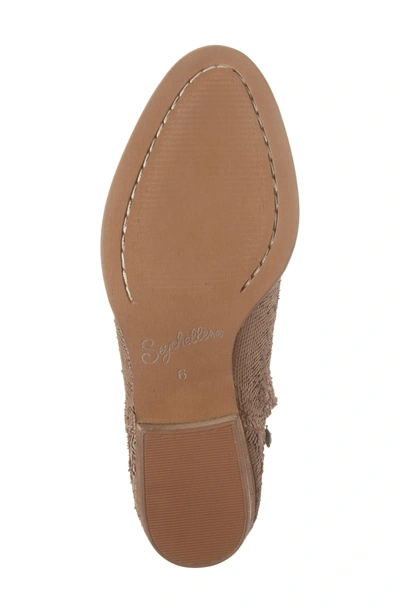 Shop Seychelles Snare Towel Bootie In Taupe Suede