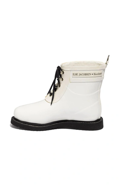 Shop Ilse Jacobsen 'rub' Boot In White