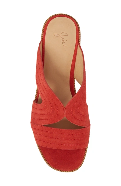 Shop Joie Paetyn Slide Sandal In Red