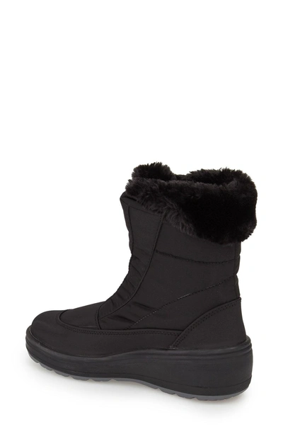 Shop Pajar 'kimmi' Snow Boot In Black Fabric