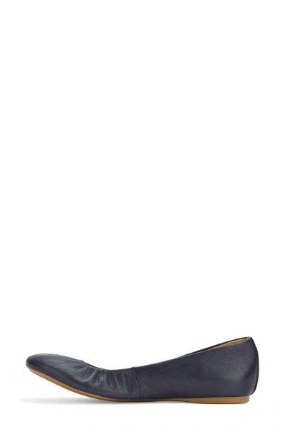 Shop G.h. Bass & Co. Felicity Ballet Flat In Navy Leather