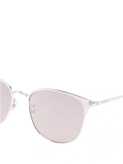 Shop Saint Laurent Eyewear 48 T Sunglasses In Light Gold