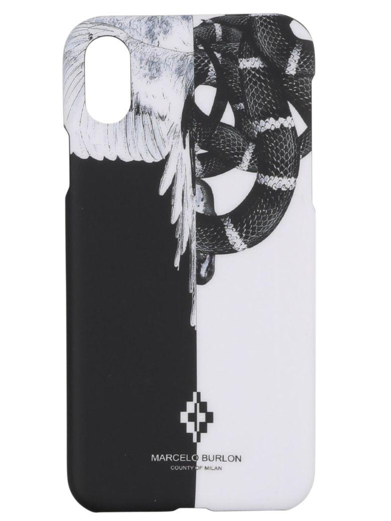 krybdyr Muldyr Oxide Marcelo Burlon County Of Milan Snake Wing Iphone 8 Cover In Black White |  ModeSens