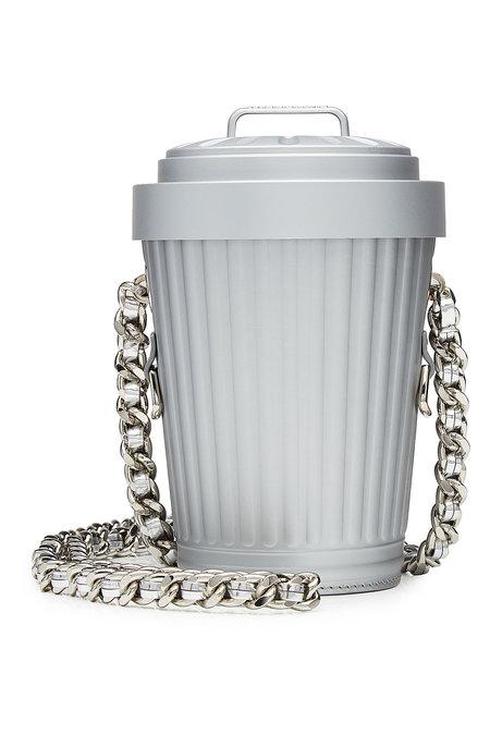 Moschino Trash Can Shoulder Bag With 