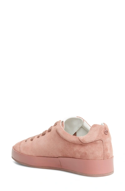 Shop Rag & Bone Rb1 Low-top Sneaker In Mauve Suede