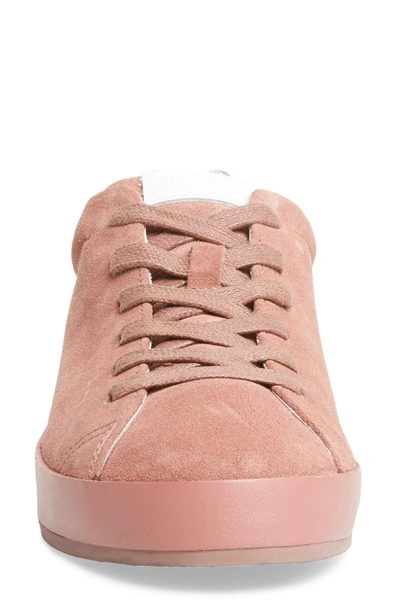 Shop Rag & Bone Rb1 Low-top Sneaker In Mauve Suede