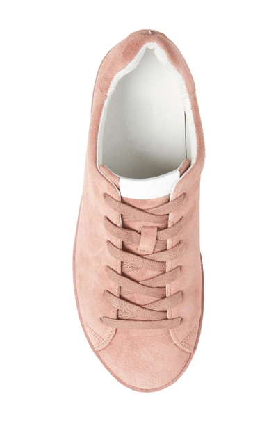 Shop Rag & Bone Rb1 Low-top Sneaker In Mauve Suede