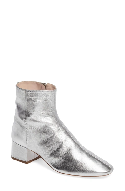 Shop Loeffler Randall Carter Mod Bootie In Silver