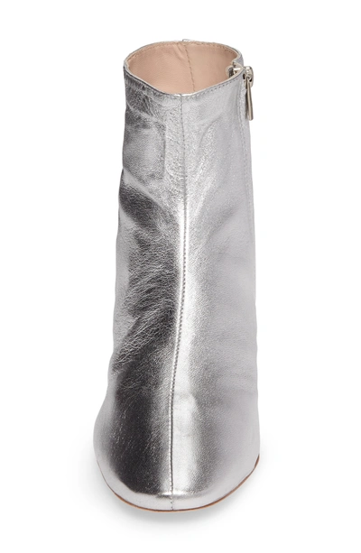 Shop Loeffler Randall Carter Mod Bootie In Silver