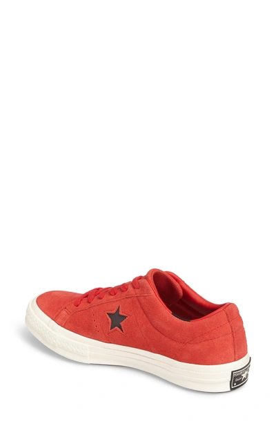 Shop Converse Chuck Taylor All Star One Star Low-top Sneaker In Siren Red