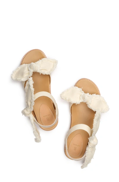 Shop Bill Blass Camden Sandal In Ivory