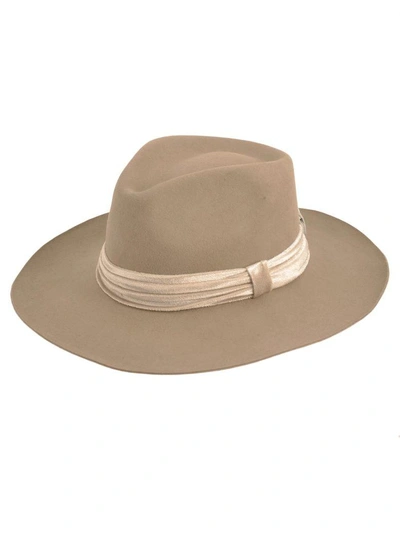 Shop Reinhard Plank Lapin Hat In Beige