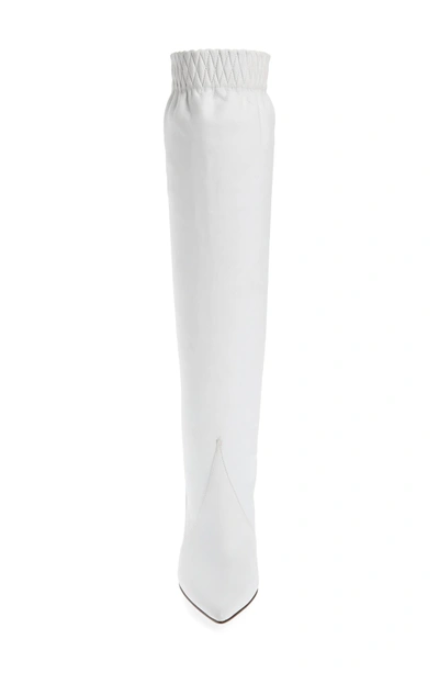 Shop Sigerson Morrison Jay Slouch Boot In Bianco