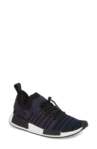 Shop Adidas Originals Nmd R1 Stlt Primeknit Sneaker In Core Black/ Ash Pink/ Indigo