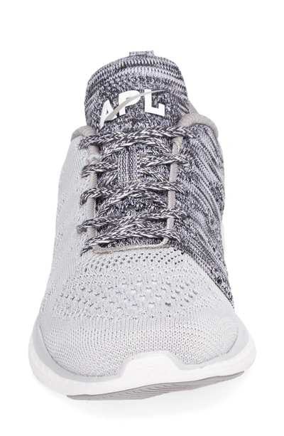 Shop Apl Athletic Propulsion Labs 'techloom Pro' Running Shoe In Steel Grey/ Heather Grey
