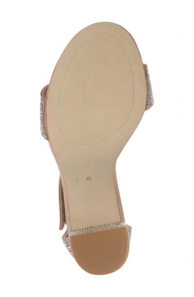 Shop Jeffrey Campbell Lindsay Sandal In Nude Suede Champagne