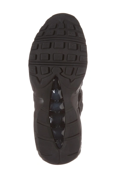 Shop Nike Air Max 95 Running Shoe In Black/ Black/ Anthracite