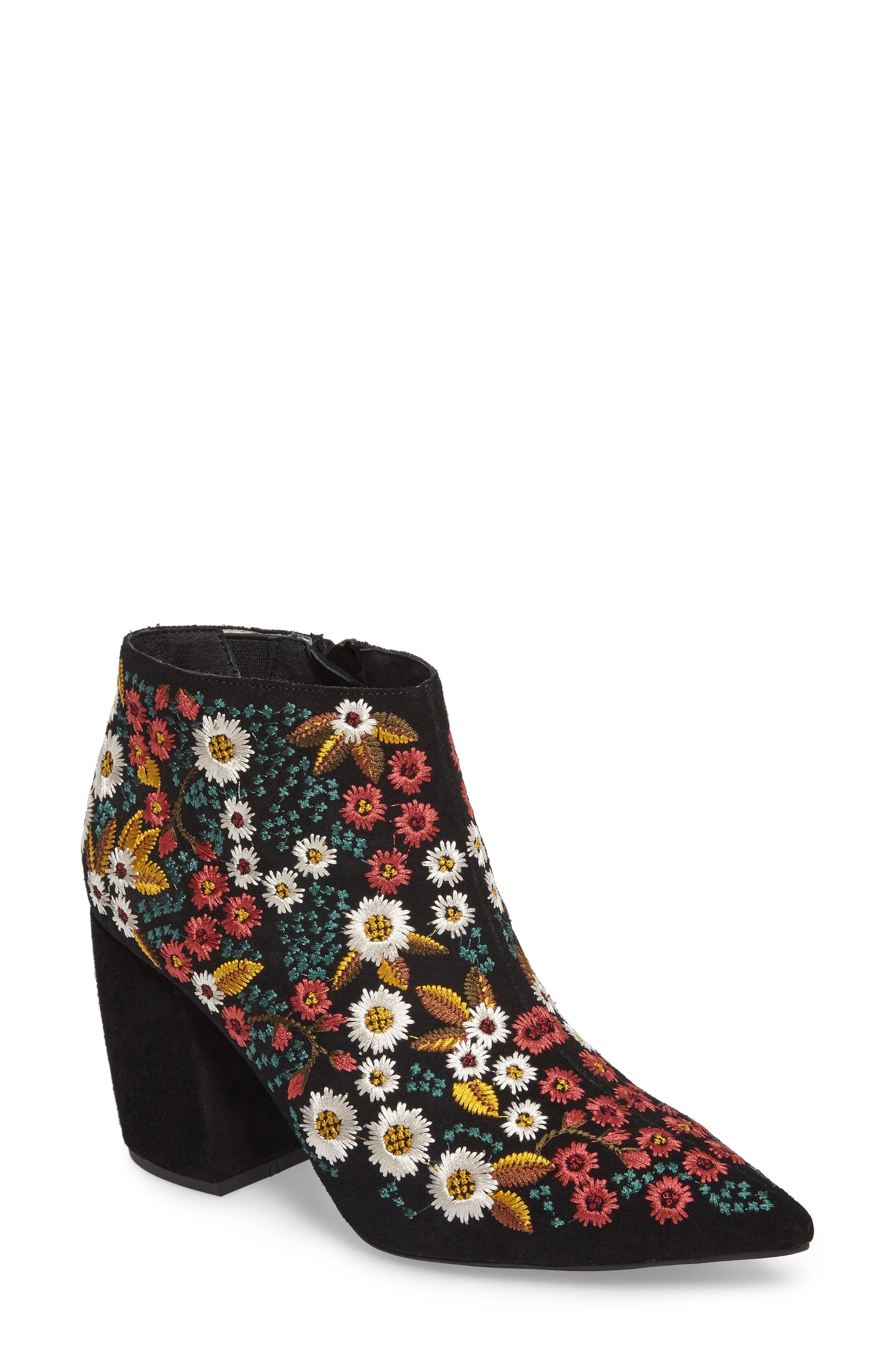 jeffrey campbell floral booties