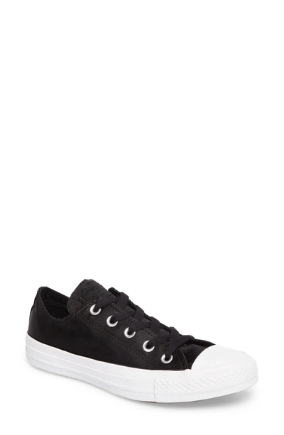 Shop Converse Chuck Taylor All Star Seasonal Ox Low Top Sneaker In Black/ Black/ White