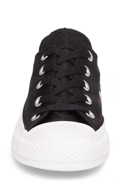 Shop Converse Chuck Taylor All Star Seasonal Ox Low Top Sneaker In Black/ Black/ White
