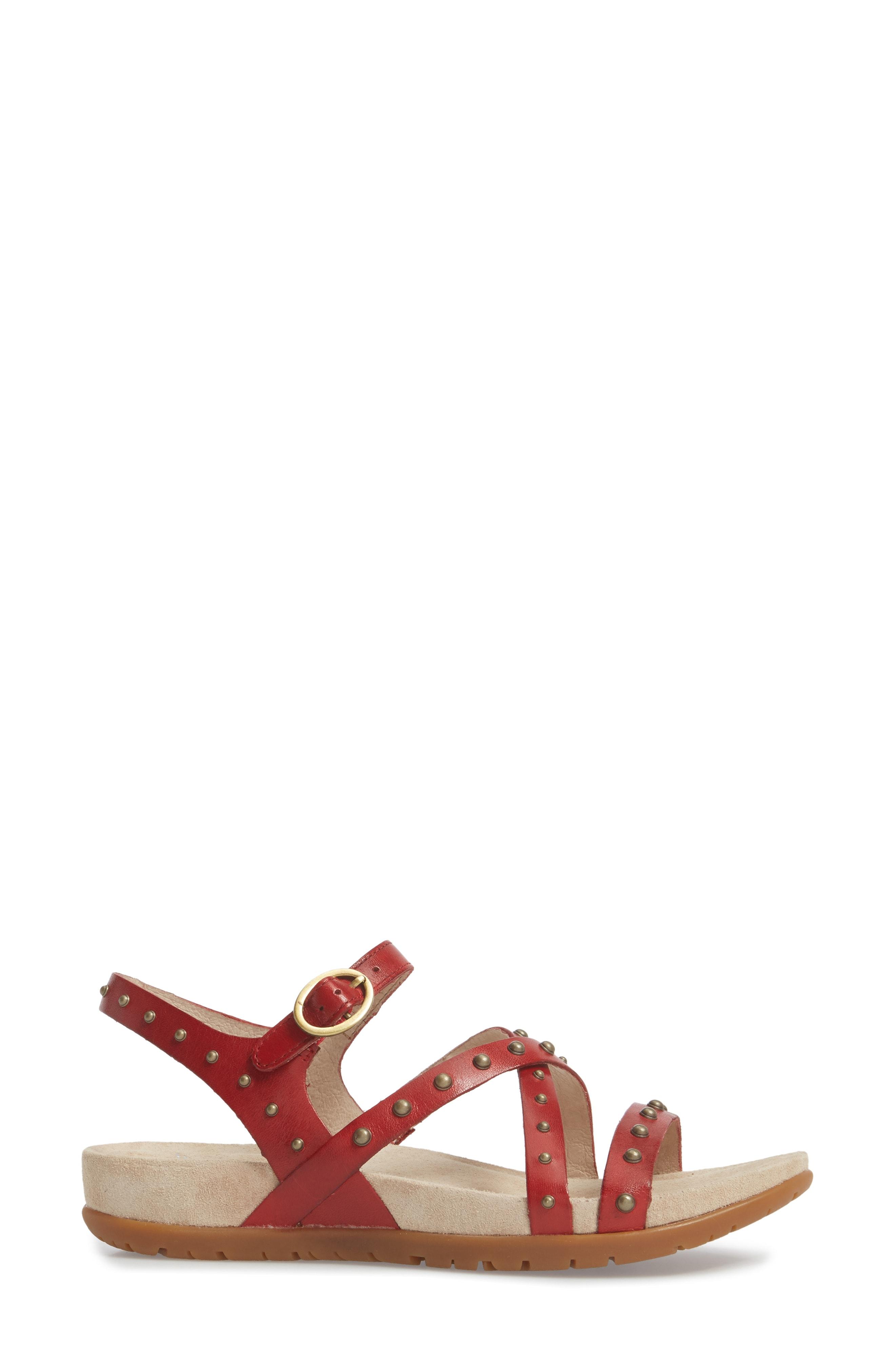 dansko brigitte studded strappy sandal