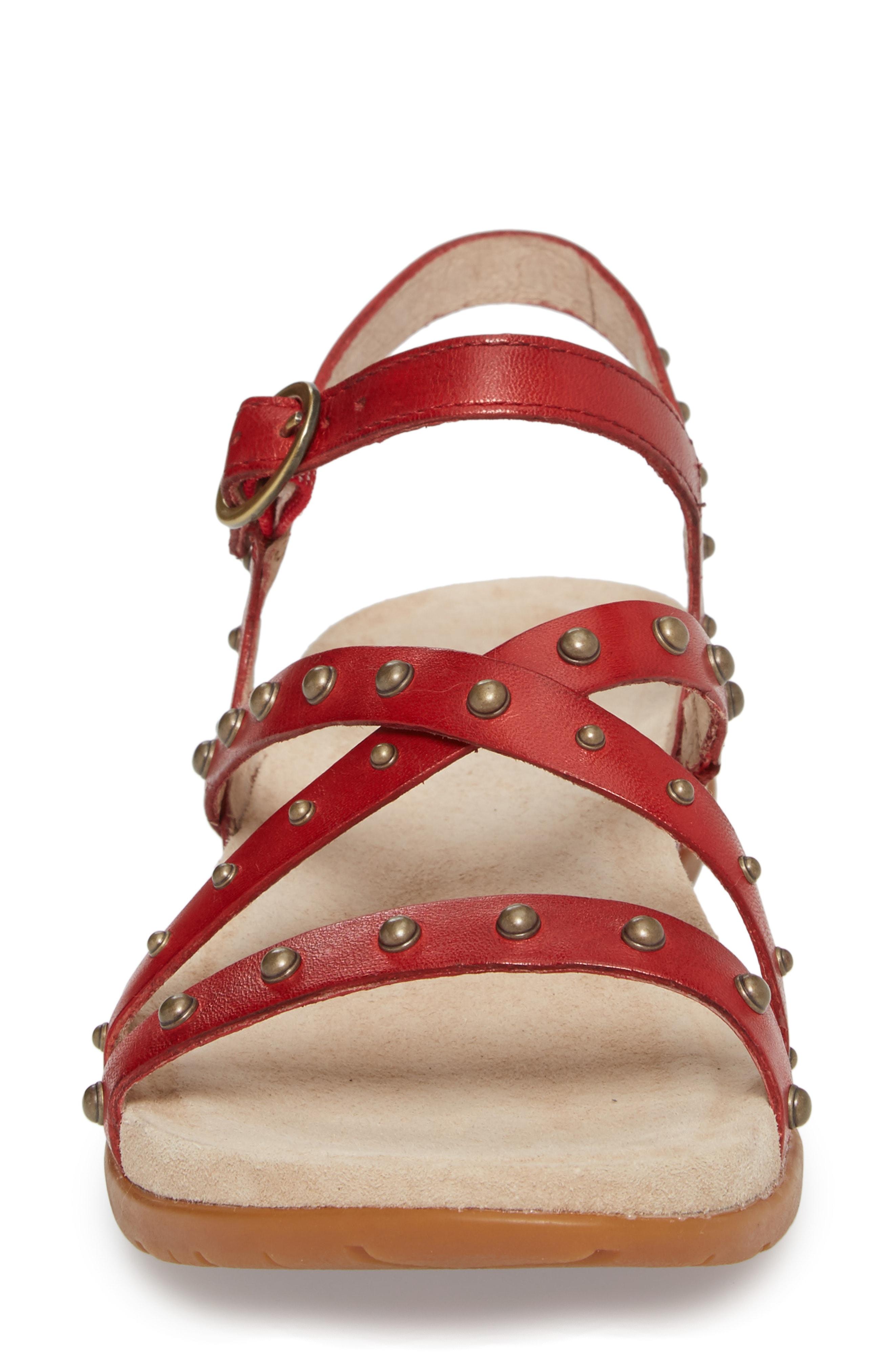 dansko brigitte studded strappy sandal