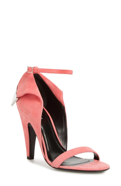 Shop Calvin Klein 205w39nyc Leititia Ankle Strap Sandal In Blush