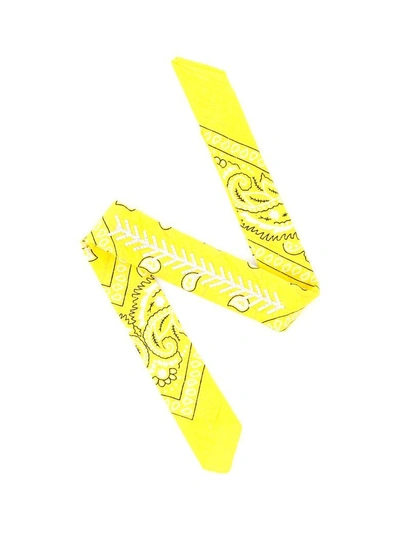 Shop Fallon Monarch Diamante Choker In Yellowgiallo