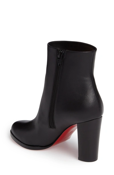 Shop Christian Louboutin Adox Bootie In Black Leather